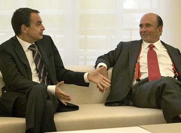 Zapatero y Botin