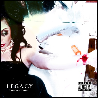 L.E.G.A.C.Y. Suicide Music LP Artwork L.E.G.A.C.Y. Suicide Music LP Artwork