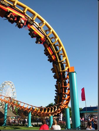 Michigan Adventure - modern roller coaster Michigan Adventure - modern roller coaster