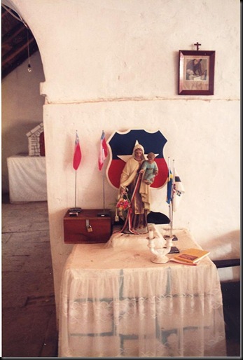 Toconao -inside church