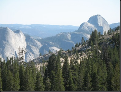 Yosemite Half Dome right Yosemite Half Dome right