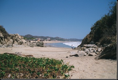 Zipolite - mot øst Zipolite - mot øst