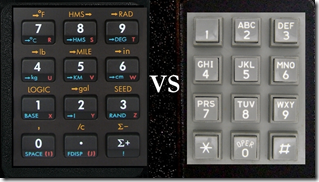 Calculator vs Phone