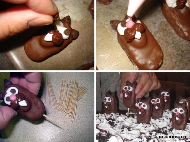 Groundhog Day Cupcakes Groundhog Day Cupcakes