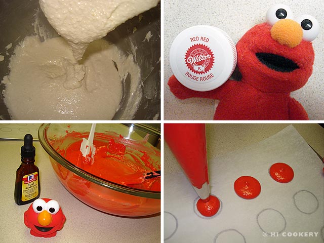 Elmo Macarons Elmo Macarons