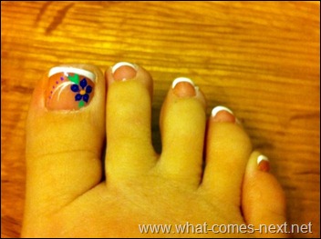 toes