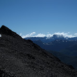 Near the top of Cerro Faulkner