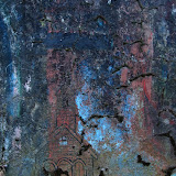 Chiloe is famous for its wooden churches. Here is street art of one.