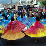 We stumbled into a street march/dance