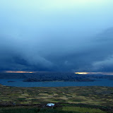 Rain over Titicaca