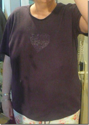 T-shirt lila T-shirt lila
