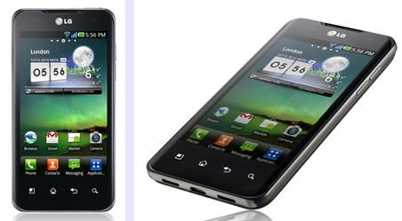 LG Optimus 2X (ex Motorola Star) Android Smartphone First 4 Inch Dual Core with NVIDIA Tegra 2