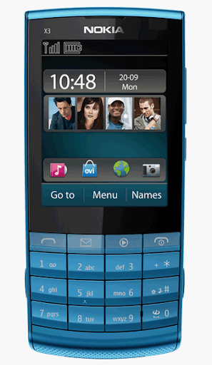 Today, Nokia unveils the very slim Nokia X3 Touch and Type, 