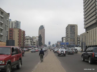  – Boulevard du 30 juin à Kinshasa, décembre 2010.