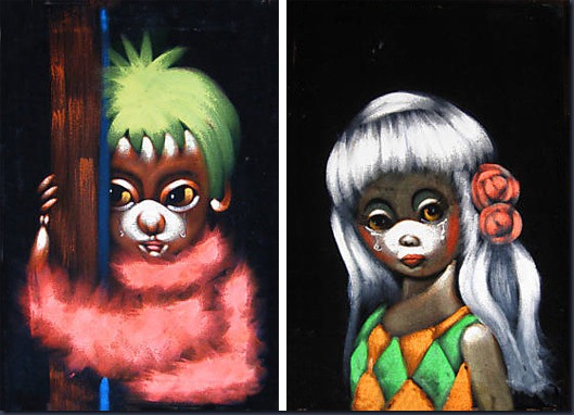 poodle-boy-and-girl-velvet-paintings1