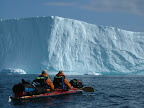 Kayaking expedition down Greenlands East Coast