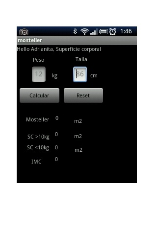 Área de Superficie Corporal V2