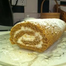 Pumpkin Roll Cake