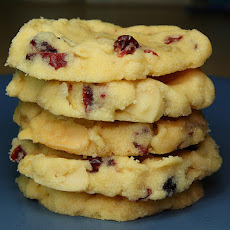 Rhubarb Cranberry Cookies