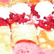 Creamy Strawberry Crepes