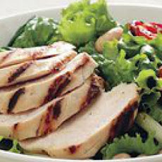 Grilled Chicken-and-Roasted Tomato Salad