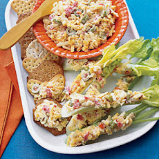 Spicy Cheddar Cheese and Olive Spread