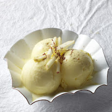 Chardonnay Ice Cream with Smoked Sea Salt