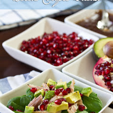 Duck Confit Salad with Cranberry Vinaigrette