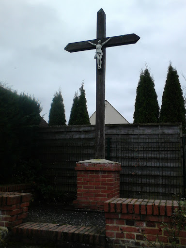 Croix en bois de Saint Léger En Bray