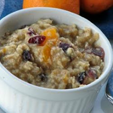 Orange Cranberry Oatmeal