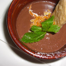 Vegan Chocolate Orange Mousse