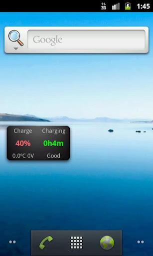 Battery Info Widget