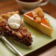 Chocolate, Cashew, and Maple Pie