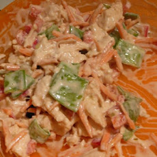 Weight Watchers Chinese Chicken Salad With Creamy Soy Dressing