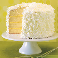 Ginger-Lime Coconut Cake with Marshmallow Frosting