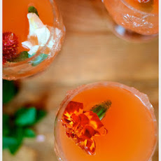 Grapefruit-Mint Bellini