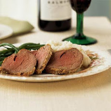 Horseradish and Mustard-Crusted Beef Tenderloin