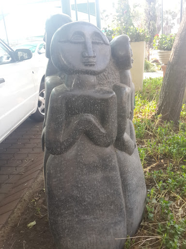 Stone Ladies Sculpture