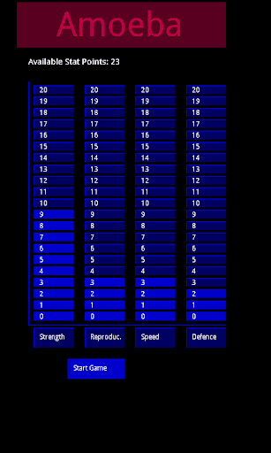 Amoeba - Virus Game