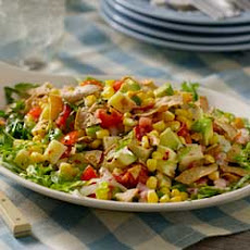 Avocado-Corn Salad with Creamy Salsa Dressing