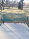 Michael P Weger Memorial Bench