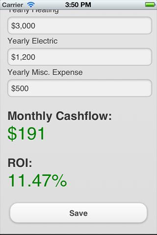 Apartment Cashflow