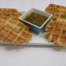 Waffled medu Vada