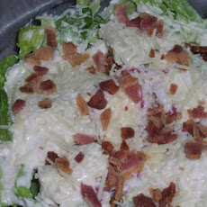 Cauliflower Low Cal Layer Salad