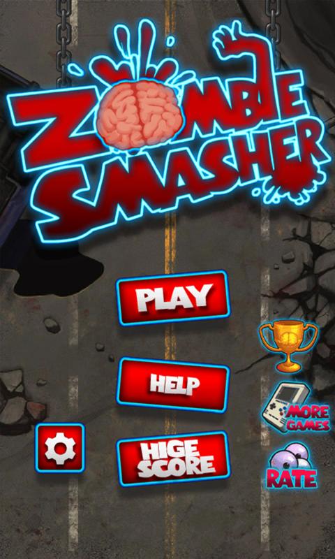 Android application Zombie Smasher screenshort