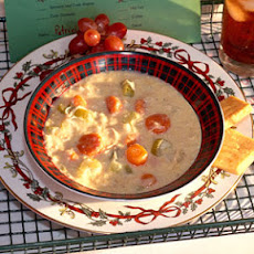 Cheesy Vegetable Soup
