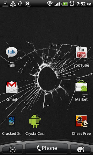 Cracked Screen animated