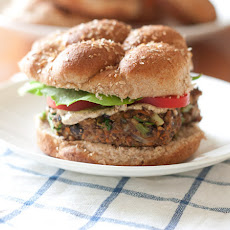 Black Bean Edamame Burgers