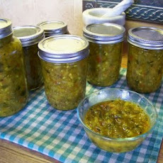 Sweet Zucchini Relish