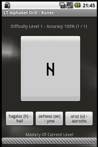 LT Alphabet Drill - Runes